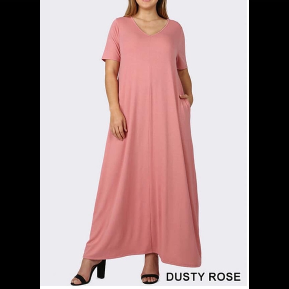 Maxi Dress with side pockets